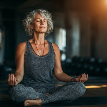 Persone in armonia con yoga e benessere